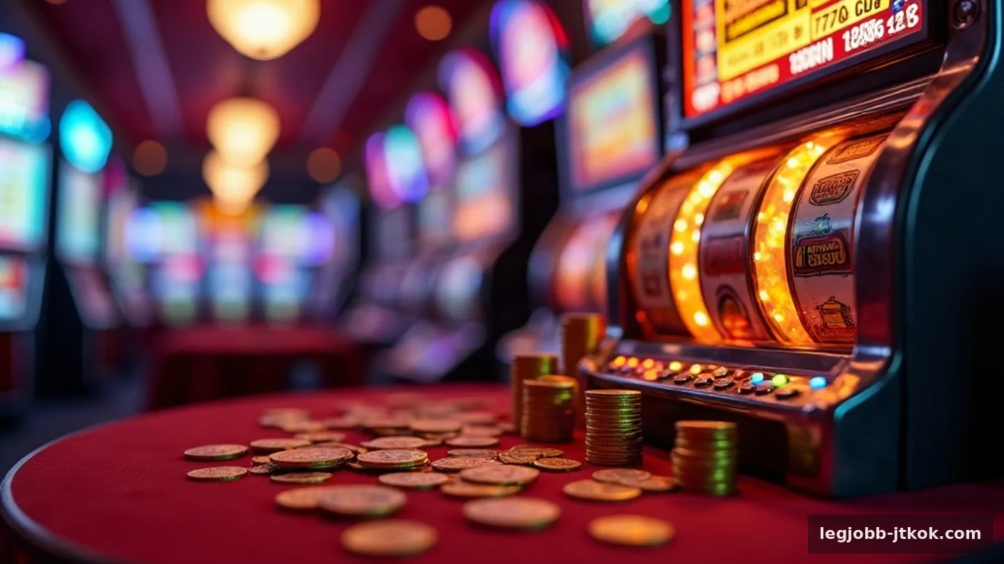 Nyerőgép és érmék a casino, slots, bonus, jackpot,sweet bonanza,big win,prize témában